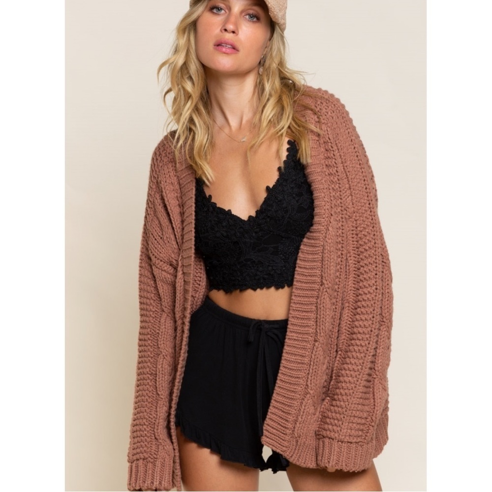 POL Boyfriend Cardigan